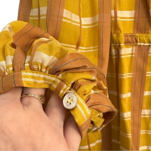 Staud Dress Yellow Large - Picture 10 of 10